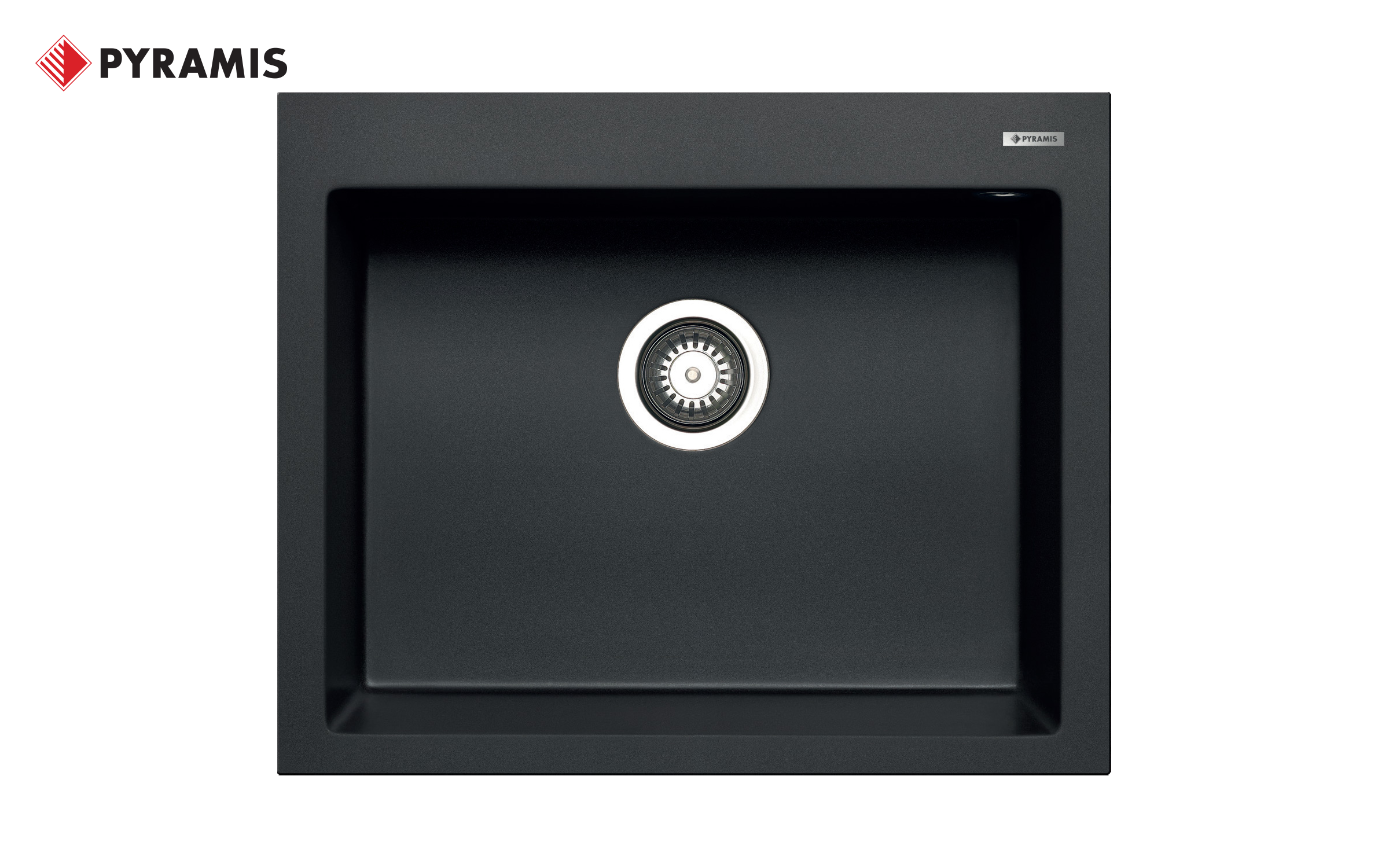 Chiuveta din granit PYRAMIS ISTROS, carbon  1